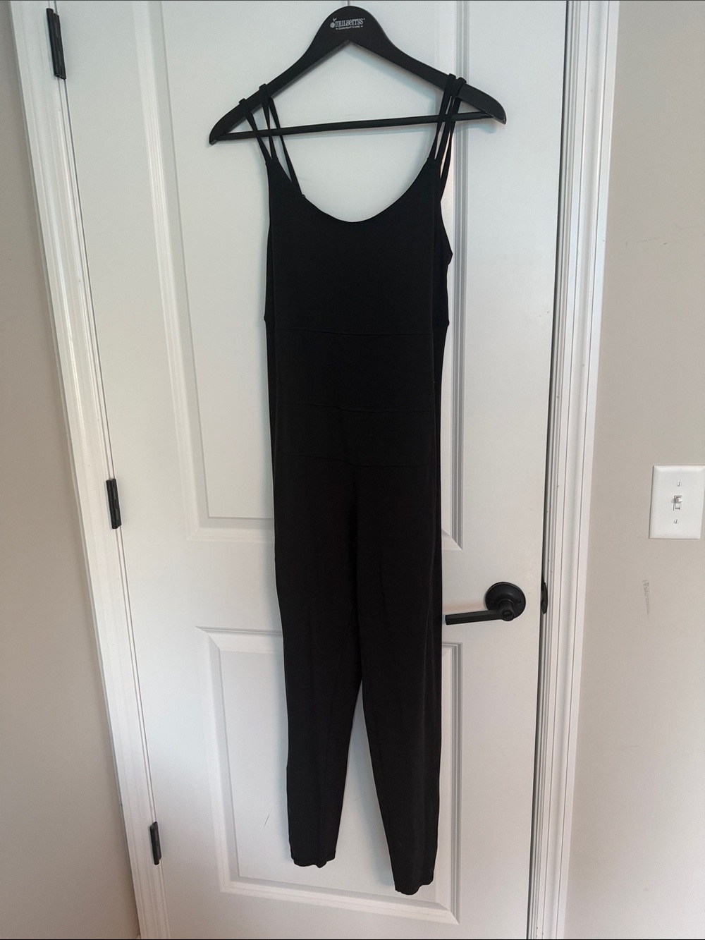 Universal Standard Women’s Black Strappy Jumpsuit